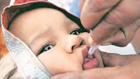 102 percent polio vaccination in the district