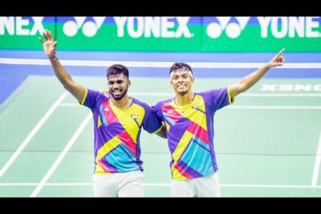 सात्विक-चिराग मानांकनात चौथे