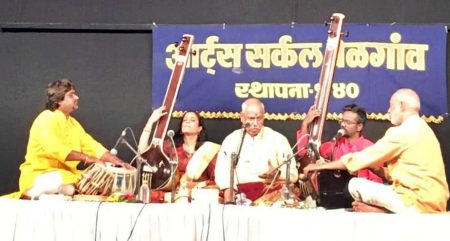 पं. विनायक तोरवी यांच्या गायनाने श्रोत्यांच्या मनाचा घेतला ठाव