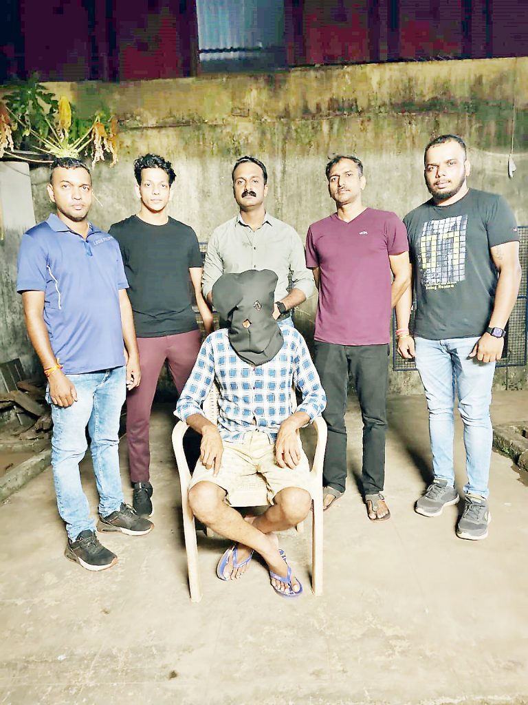 मोरजी येथे 2.60 लाखाचा ड्रग्ज जप्त