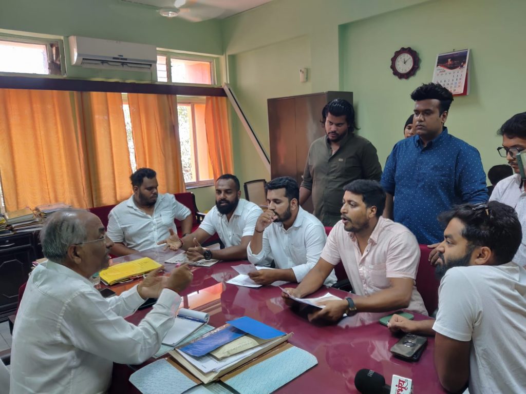 साबांखामंत्री नीलेश काब्राल यांच्यावर काँग्रेसने केला घोटाळ्याचा आरोप