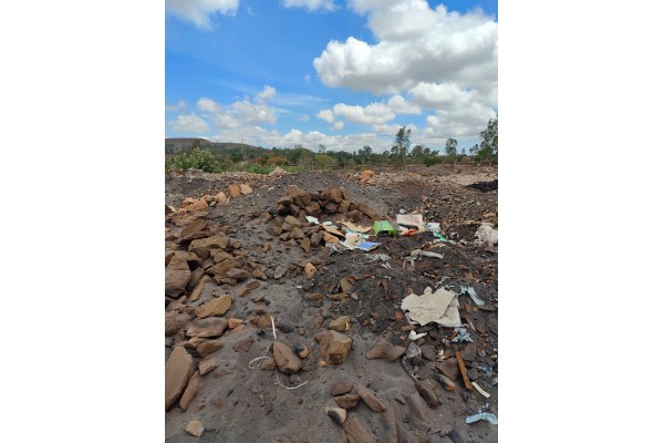 खासगी जागेत फौंड्रीतील टाकाऊ वाळू