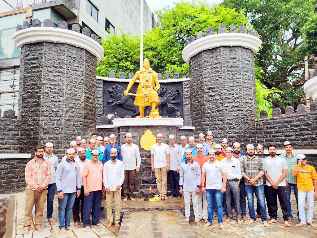 शिवप्रतिष्ठानतर्फे धर्मवीर संभाजी महाराज जयंती उत्साहात