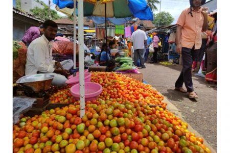 भाजीपाल्याच्या दरात वाढ