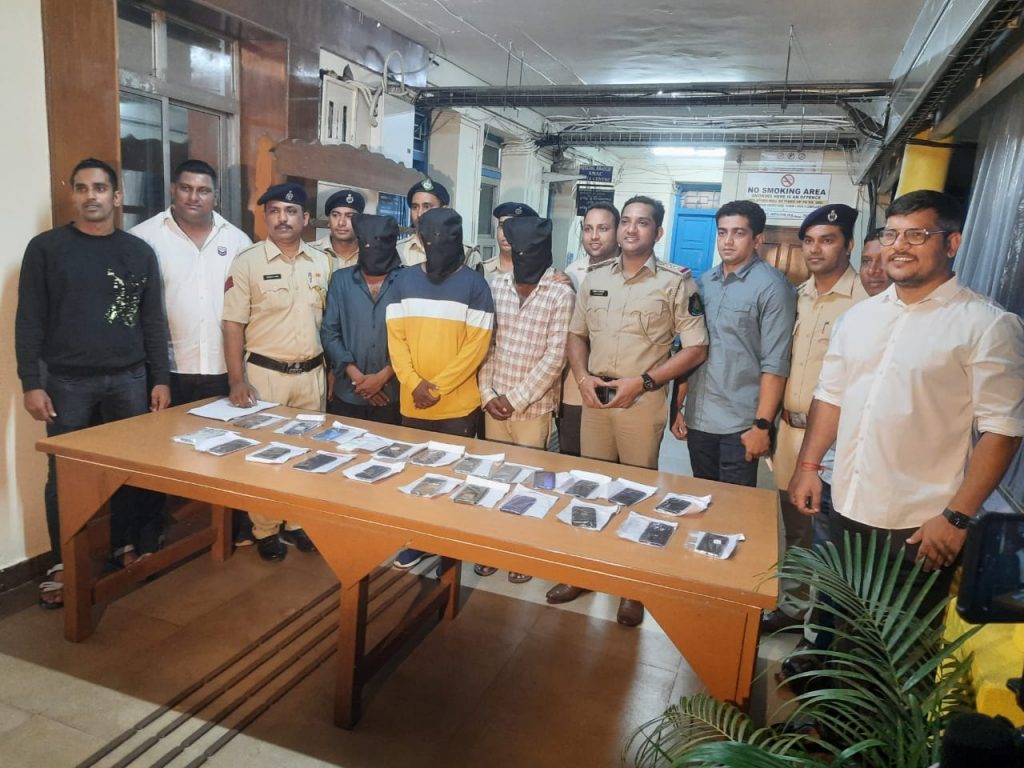 मोबाईलचोर टोळीचा पर्दाफाश