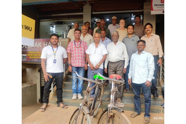 लोकमान्य सोसायटीतर्फे सायकल दिन साजरा