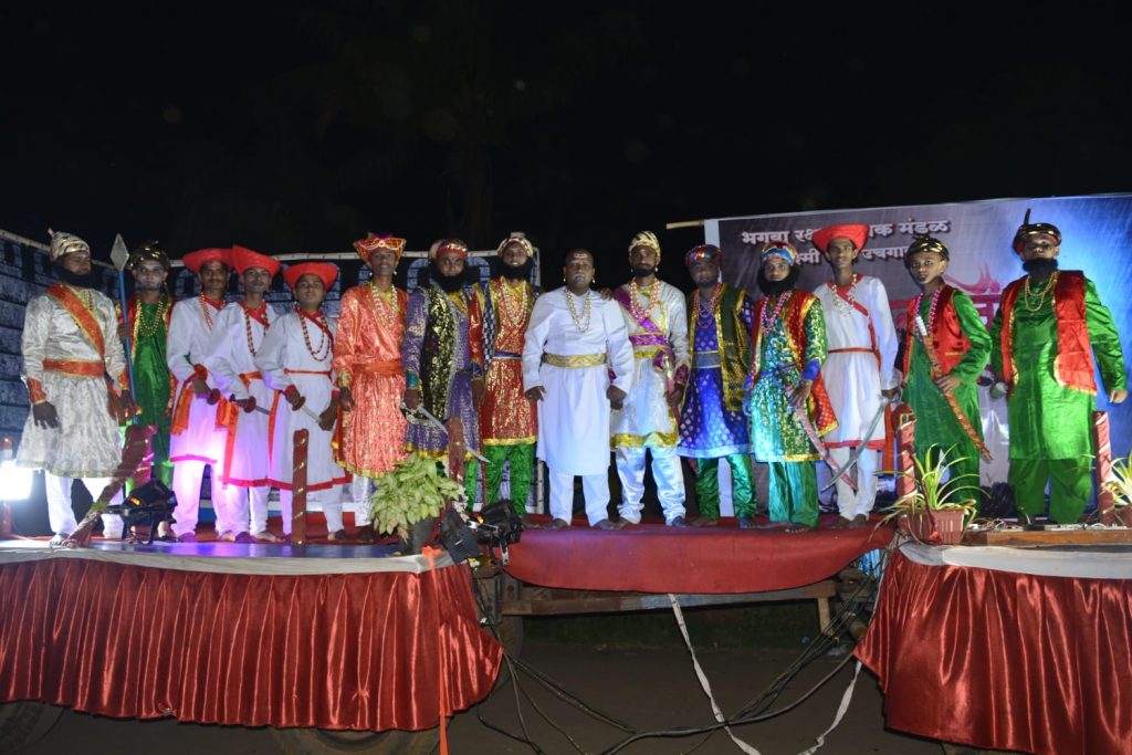 उचगाव येथे शिवजयंती चित्ररथ मिरवणूक सोहळा