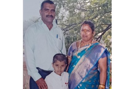 Shyam, Jyoti and Daksh Patil