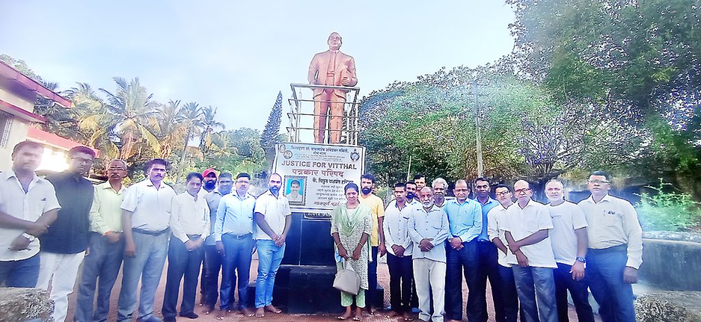 विठ्ठल हरिजन यांच्या मृत्यूप्रकरणी वाहन चालकावर कारवाई करा