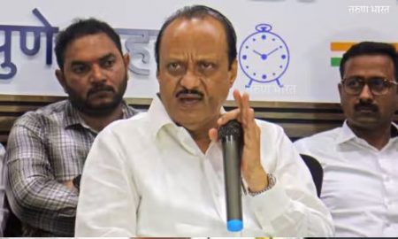 शिवसेना प्रमुखांना इतक्या लवकर विसरला ? जाहिरातीवरून अजित पवारांची टिका