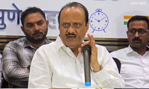 शिवसेना प्रमुखांना इतक्या लवकर विसरला ? जाहिरातीवरून अजित पवारांची टिका