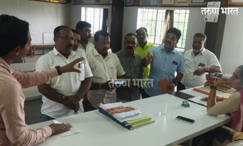 पलूस पाणीपुरवठा प्रश्नावरून लोकप्रतिनिधी आणि अधिकाऱ्य़ामध्ये वादावादी