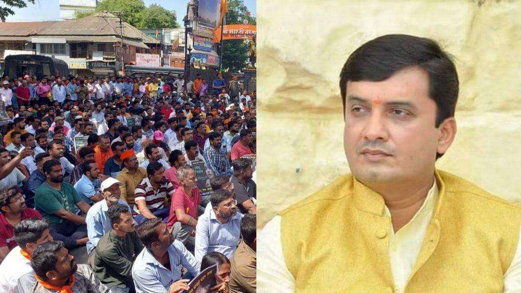 कोल्हापुरातील दगडफेकीवरून वातावरण तापलं ; विरोधीपक्षातील ‘त्या’ नेत्याच्या वक्तव्यावरून सत्ताधाऱ्यांचा घणाघात