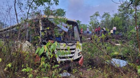 Sindhudurg Accident News : मालवण-बार्शी बसला सकाळी अपघात, 8 प्रवासी जखमी