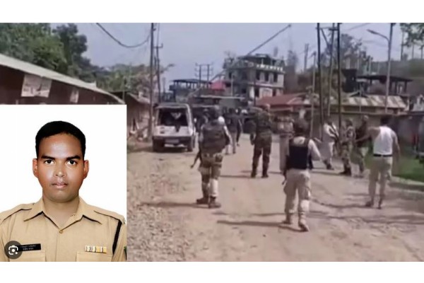 मणिपूरमध्ये गोळीबारात जवान गंभीर