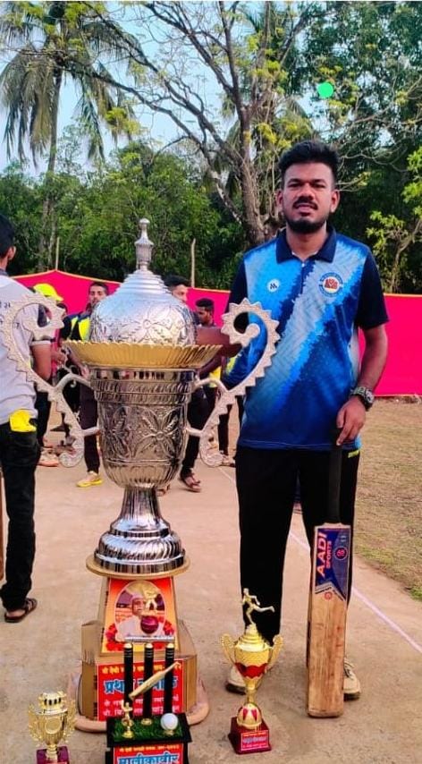 राष्ट्रीय टेनिस क्रिकेट स्पर्धेत मसुरेच्या आकाश मसुरकरची निवड