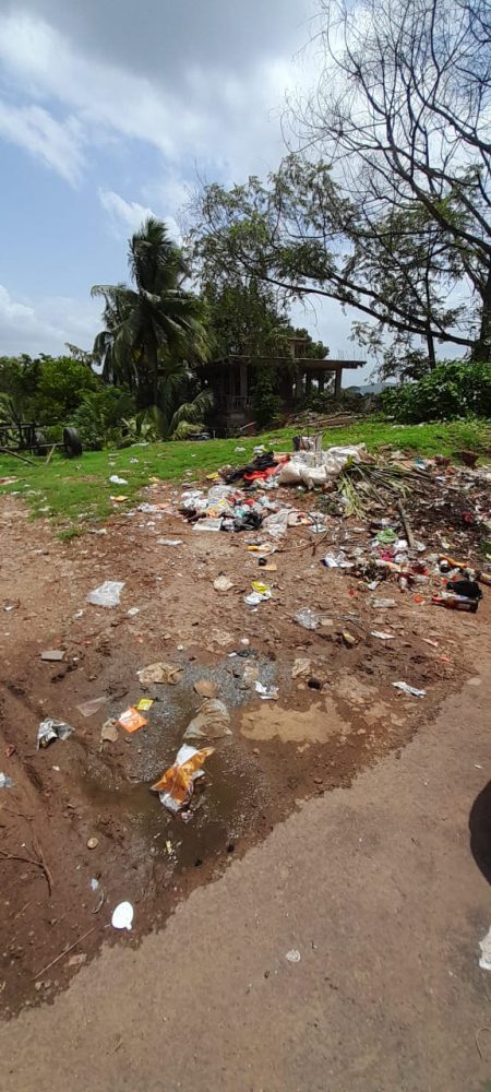 रघुनाथ मार्केटच्या परिसरात कचऱ्याचे साम्राज्य! raghunathpeth-sawantwadi-kachara-wastage-garbage-unclean