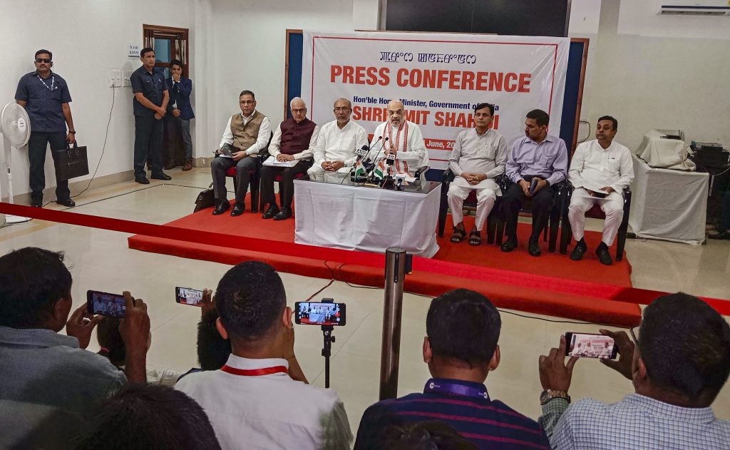 मणिपूरमध्ये शांतता समितीची स्थापना