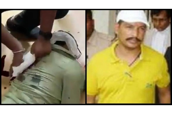 लखनौ न्यायालयात भरदिवसा गुंडाची हत्या