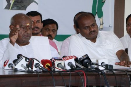 देवेगौडांचा भाजपकडे कल ?