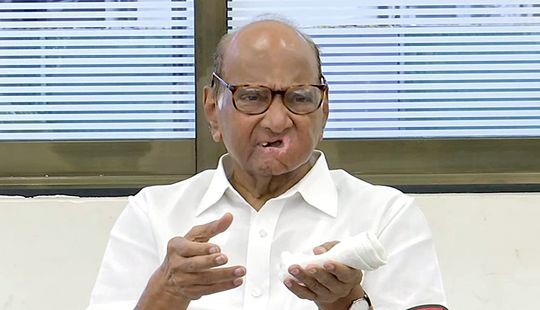 Arrangement should be made like onion chali for currant storage : Sharad Pawar