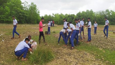 विलवडे धरण कचरा व प्लास्टिक मुक्त