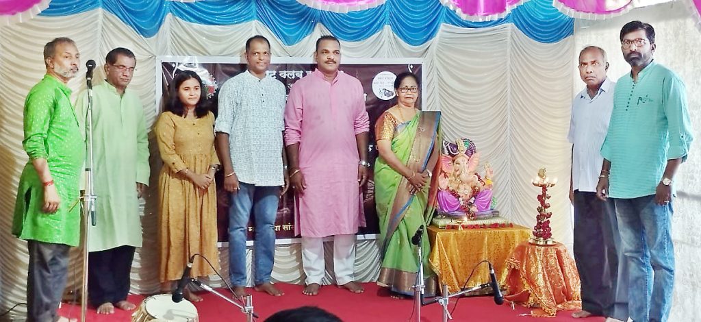 Swara tarang program in Haldona in excitement