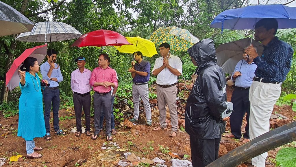 डिचोलीतील छत्रपती शिवाजी महाराज सर्कलचे होणार रूंदीकरण Chhatrapati Shivaji Maharaj Circle in Dicholi will be widened