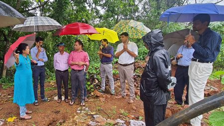 Chhatrapati Shivaji Maharaj Circle in Dicholi will be widened