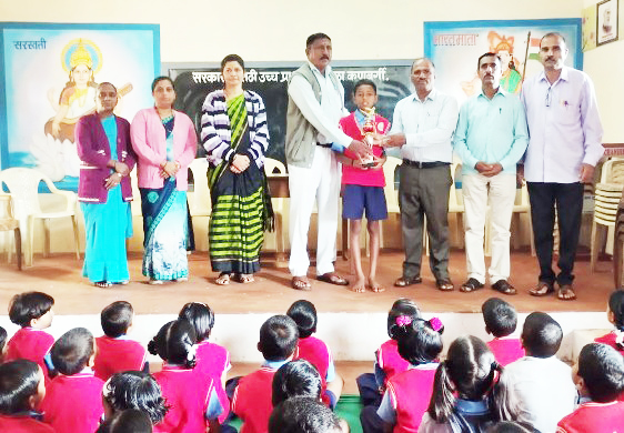 Sai Ghasari's success in state level karate competition