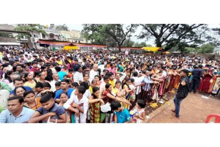 हजारोंच्या उपस्थितीत मंगाई देवीची यात्रा