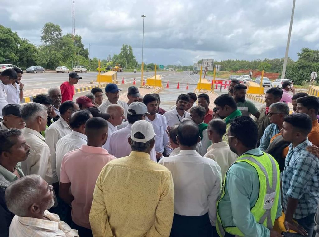 Attempt to levy toll again at Ganebail bridge