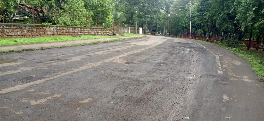 Plight of road users in the camp