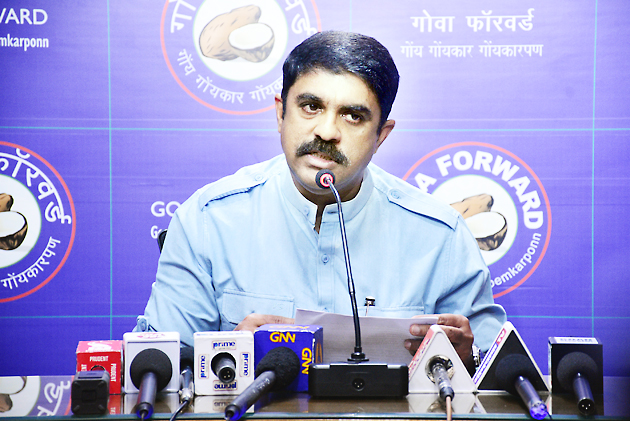 The strategy of 'Goa Forward' to solve the problems of the people