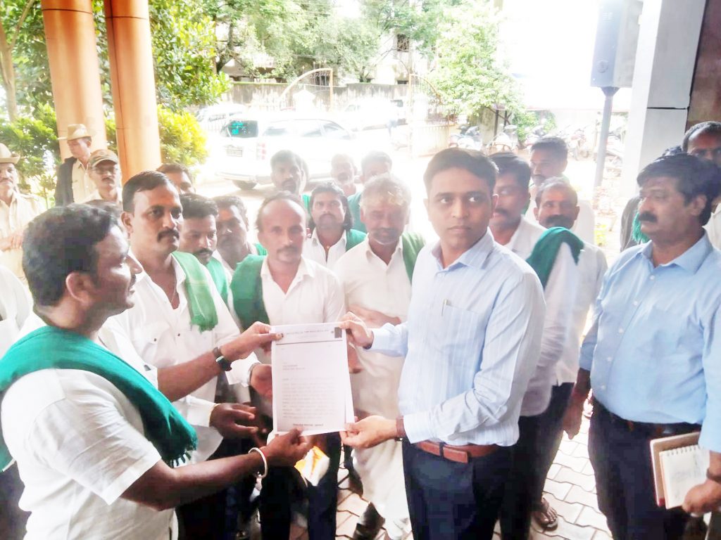 Compensate farmers whose crops were lost