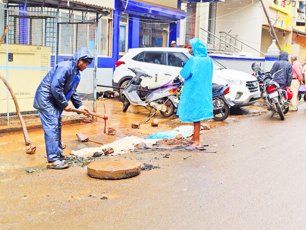 Municipality woke up in rainy season