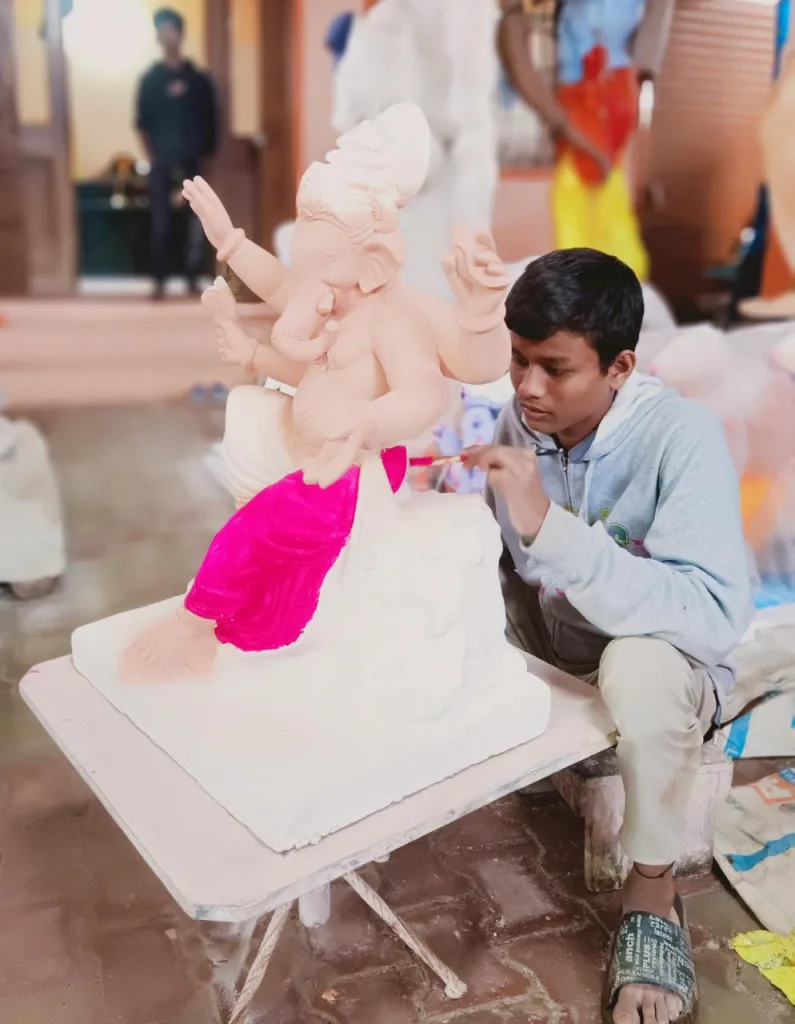 Now everyone is eager for the arrival of Bappa...