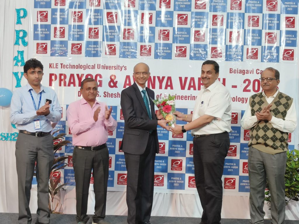 Inauguration of Project Exhibition at KLE Engineering College