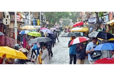 पहाटे दमदार, दिवसभरही रिपरिप Energetic in the morning, reparative throughout the day