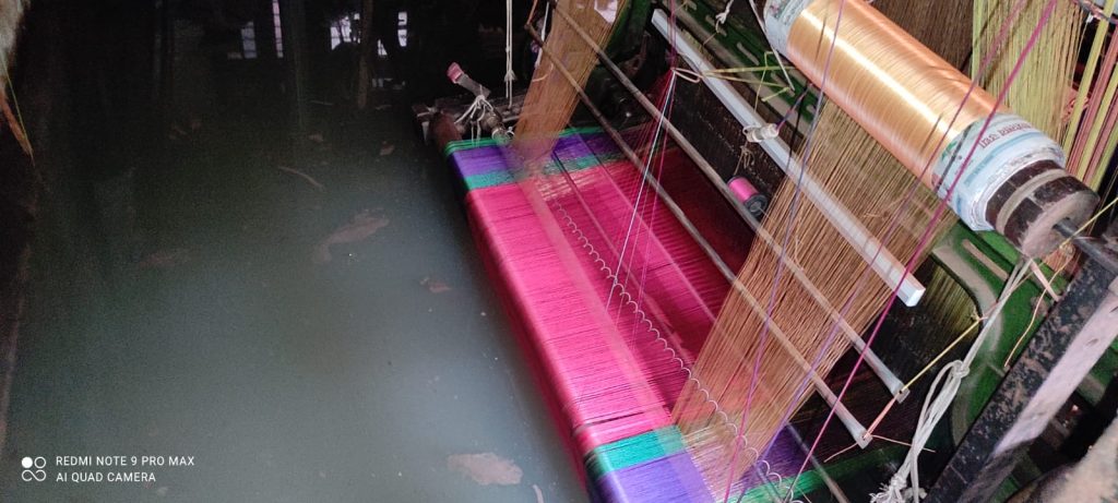 Drainage water entered the houses in Sapar Galli