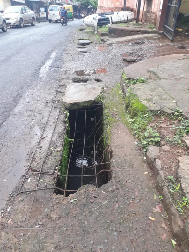 Open bars on sewers pose a threat to citizens