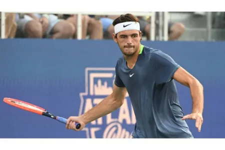 America's Fritz in the quarterfinals