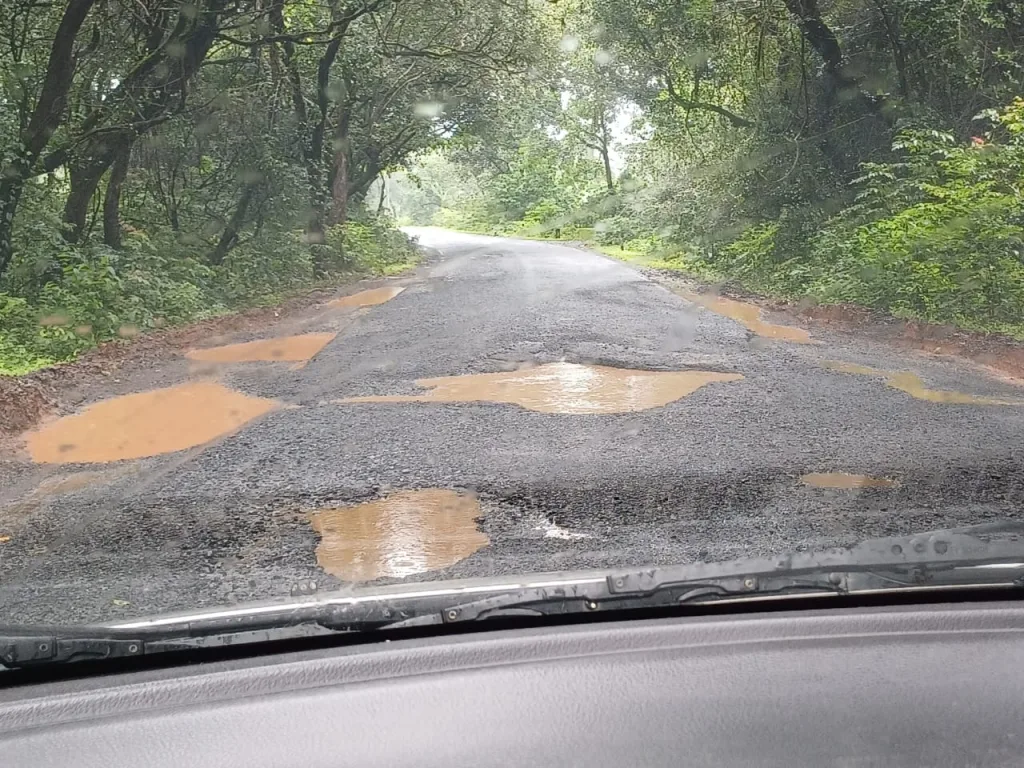 Belgaum-Chorla road in bad condition within two months