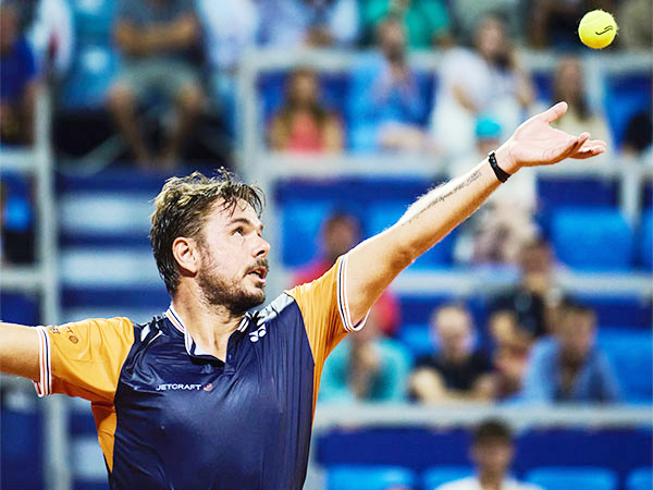 Wawrinka of Switzerland in the final