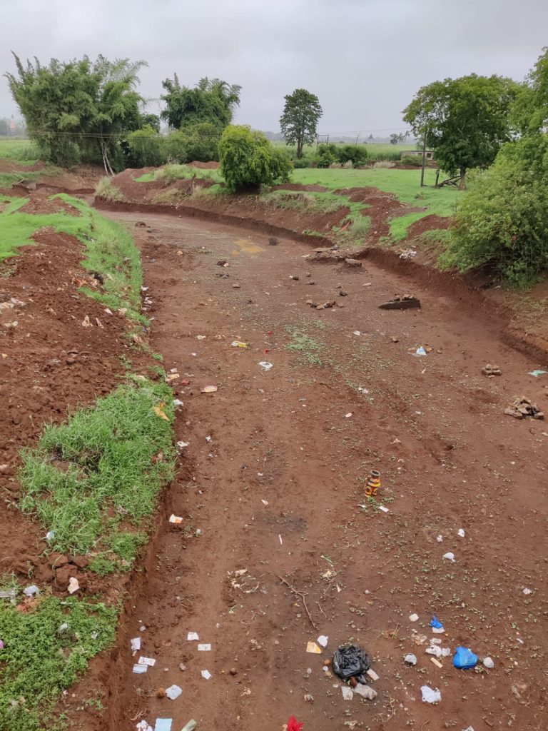 मार्कंडेय नदीचे पात्र अद्याप कोरडेच