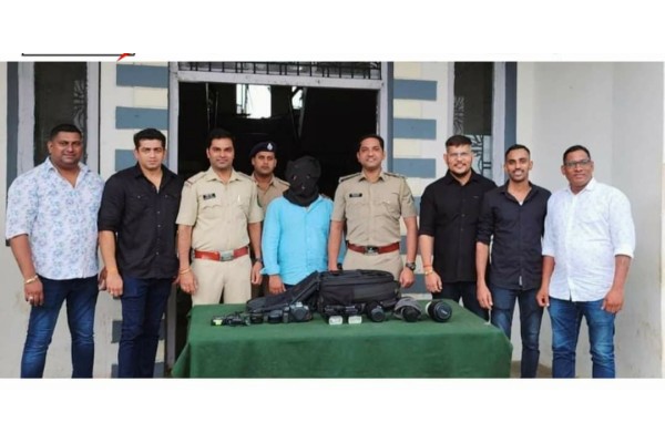 हॉटेल मधून चोरी करणाऱ्या संशयिताला अटक