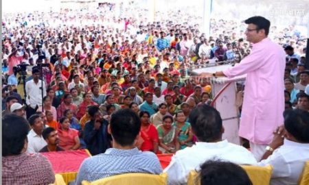 पंतप्रधान नरेंद्र मोदींचे कमळ कागलमध्ये फुलवायचे आहे- समरजितसिंह घाटगे Samarjitsinh Ghatge determination BJP worker meeting Kagal