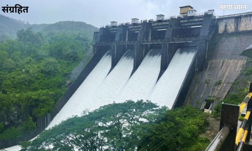 चांदोली धरण ५० टक्के भरले…तालुक्यात आता पर्यंत ४८८ मिलिमीटर पावसाची नोंद