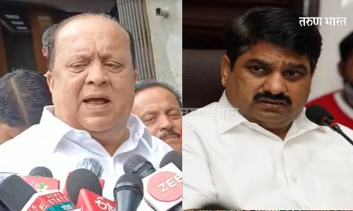 काँग्रेस आमदार सतेज पाटलांना मंत्री हसन मुश्रीफ यांची सोबत येण्याची खुली ऑफर! MLA Satej Patil with Minister Hasan Mushrif