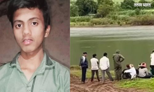वाहत्या पाण्यात रेडकाला वाचविण्यासाठी गेलेल्या युवकाचा मृत्यू; आर्वी येथील घटना Incident at Arvi